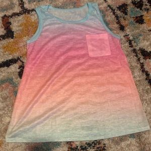 Tie Dye Girls Tank Top, Size 14/16
